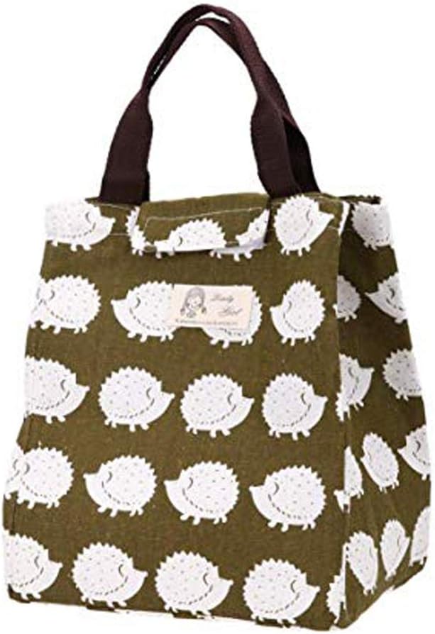 insulated canvas tote