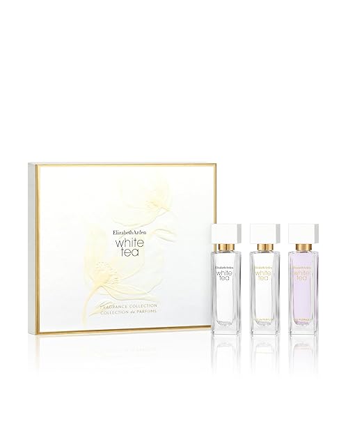 Elizabeth Arden WHITE TEA Collection Coffret (10ml x 3) 3-piece Gift Set, fragrance gifting for women