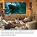 100 Inch 16:9 HD Projector Screen Support Double Sided Projection, LATIT Portable Widescreen Foldable Anti-Crease Projector Movies Screen for Indoor Outdoor Home Theater