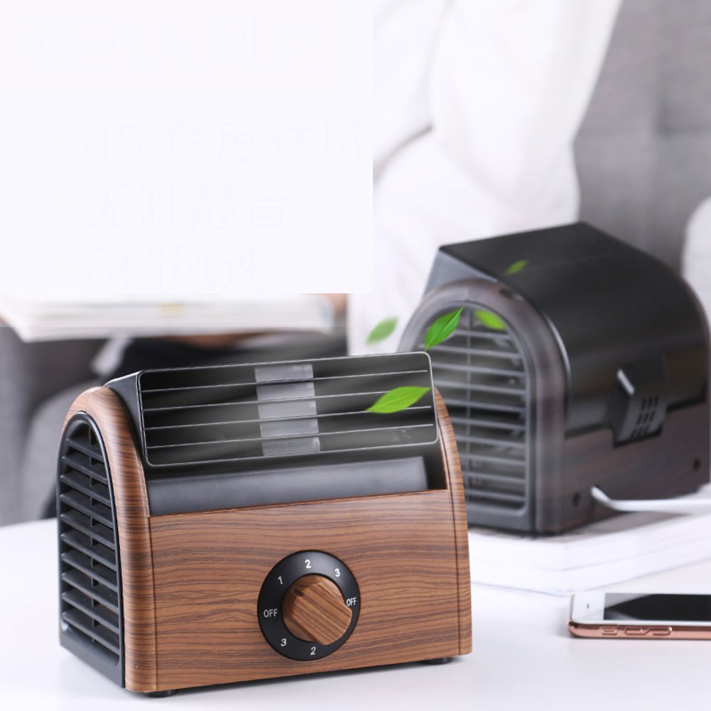 Sl Lfj Mini Portable Air Conditioner Fan Personal Evaporative Coolers Bladeless Quiet Cooling Unit For Office Dorm Nightstand A 19x15x15cm 7x6x6inch