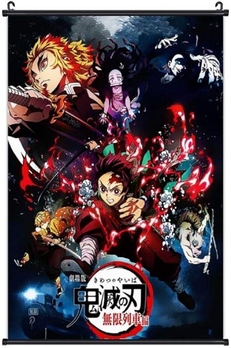 Amazon Co Jp New 煉獄杏寿郎 無限列車編 掛ける絵 竈門 炭治郎ポスター壁飾り 部屋飾り 寝室 掛け軸 壁掛け 掛け画 タペストリー おたくプレゼント ポスター アニメ 萌えグッズ おたくプレゼント 禰豆子 壁飾り 30 45cm ホーム キッチン