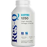 Res-Q 1250 Omega-3 Fish Oil Capsules