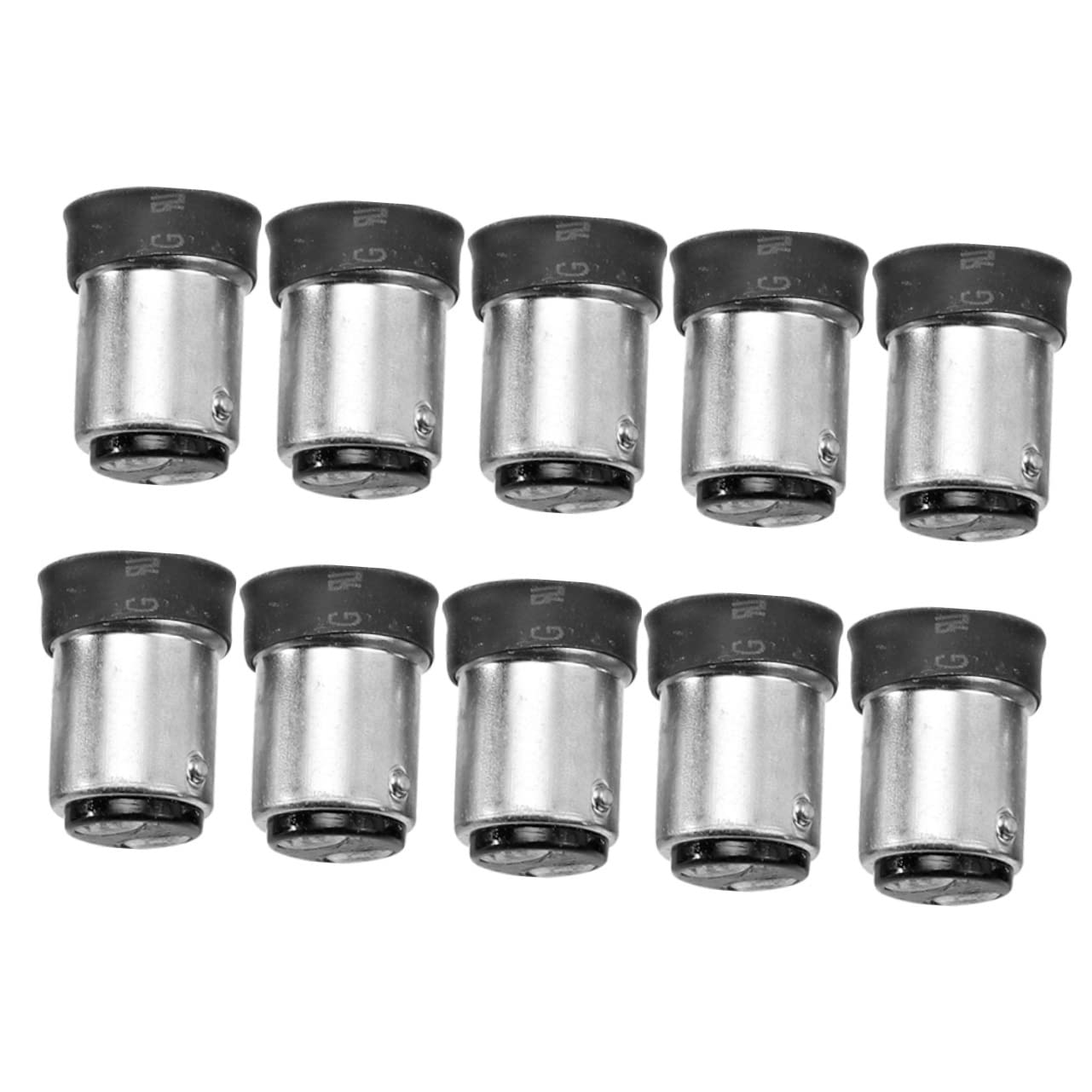 SEWOART 10pcs Conversion Lamp Holder Screw Light Converter B15 to E14 Bulb Adapters Copper Black Accessories