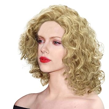 Amazon Com Brazilian Wigs Short Blonde Deep Curly Human Hair