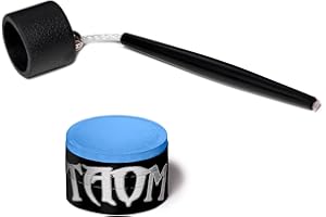 TAOM V10 Billiard Pool Cue Premium Chalk Blue - with Chalk Holder