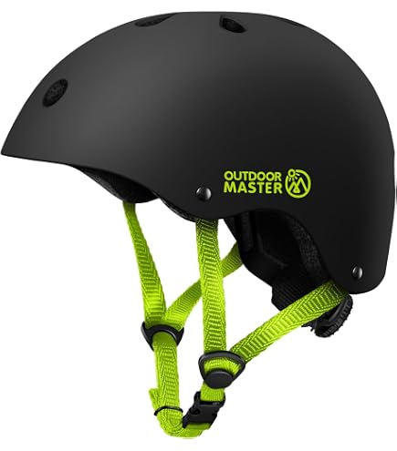 Casque De Skate Certifié Pour Adultes - Noir Brillant - Taille XS - Protection Optimale