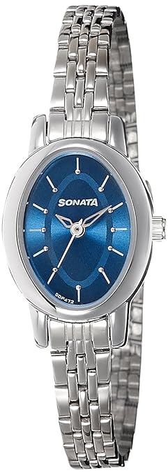 Analog Blue Dial Women's Watch -NK8100SM04