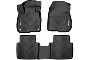G-PLUS TPE Cargo Liners,Fit for Honda CR-V 2017-2022,Fit Honda CR-V Hybrid 2017-2022,Floor Liner Front & 2nd Row,All Weather Full Cover Protection,alfombras para carro