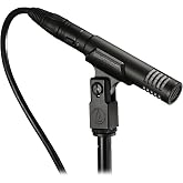 Audio-Technica PRO37 Small Diaphragm Condenser Mic | Small-diaphragm cardioid condenser with XLR connector for acoustic guitar, overheads and group vocals