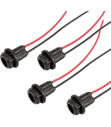 10 Uds T10 extensión de conector de enchufe de coche DC 0V ~ 12V