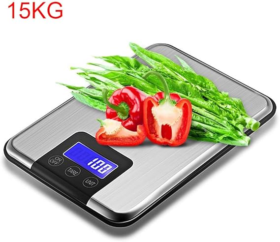 rokoo 5 kg/15kg 1 G Slim Edelstahl Digital Maßstab Elektronische