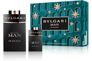 BVLGARI 2 Piece Man In Black Eau De Perfume Set, 3.4 Ounce