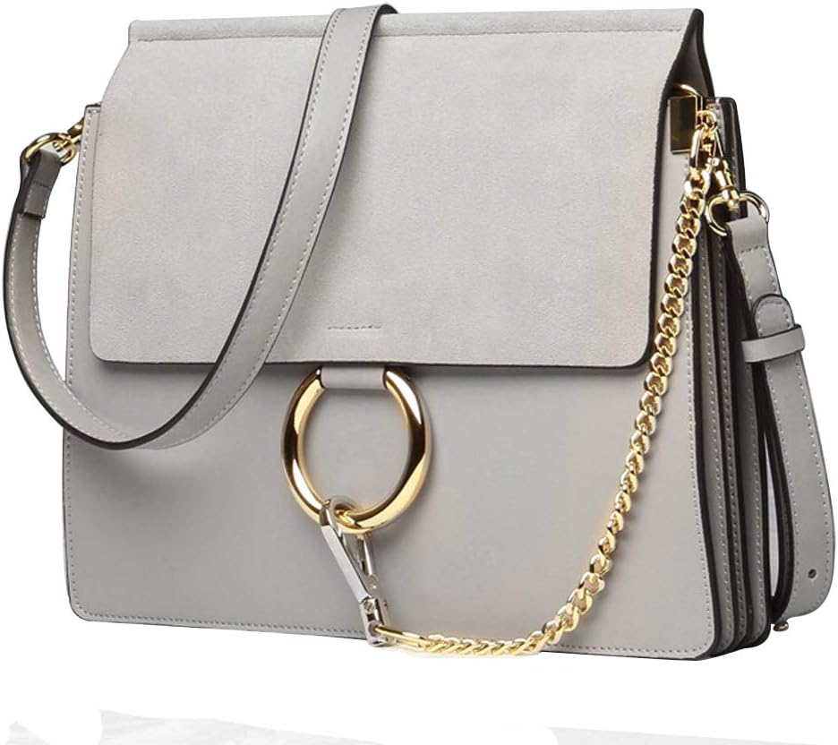 Normia Rita Women Genuine Leather Crossbody Shoulder Purse Chain Messenger Bag for Girls Elegant Clutch