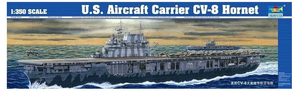 Trumpeter 1:350 - USS Hornet Aircraft Carrier CV-8