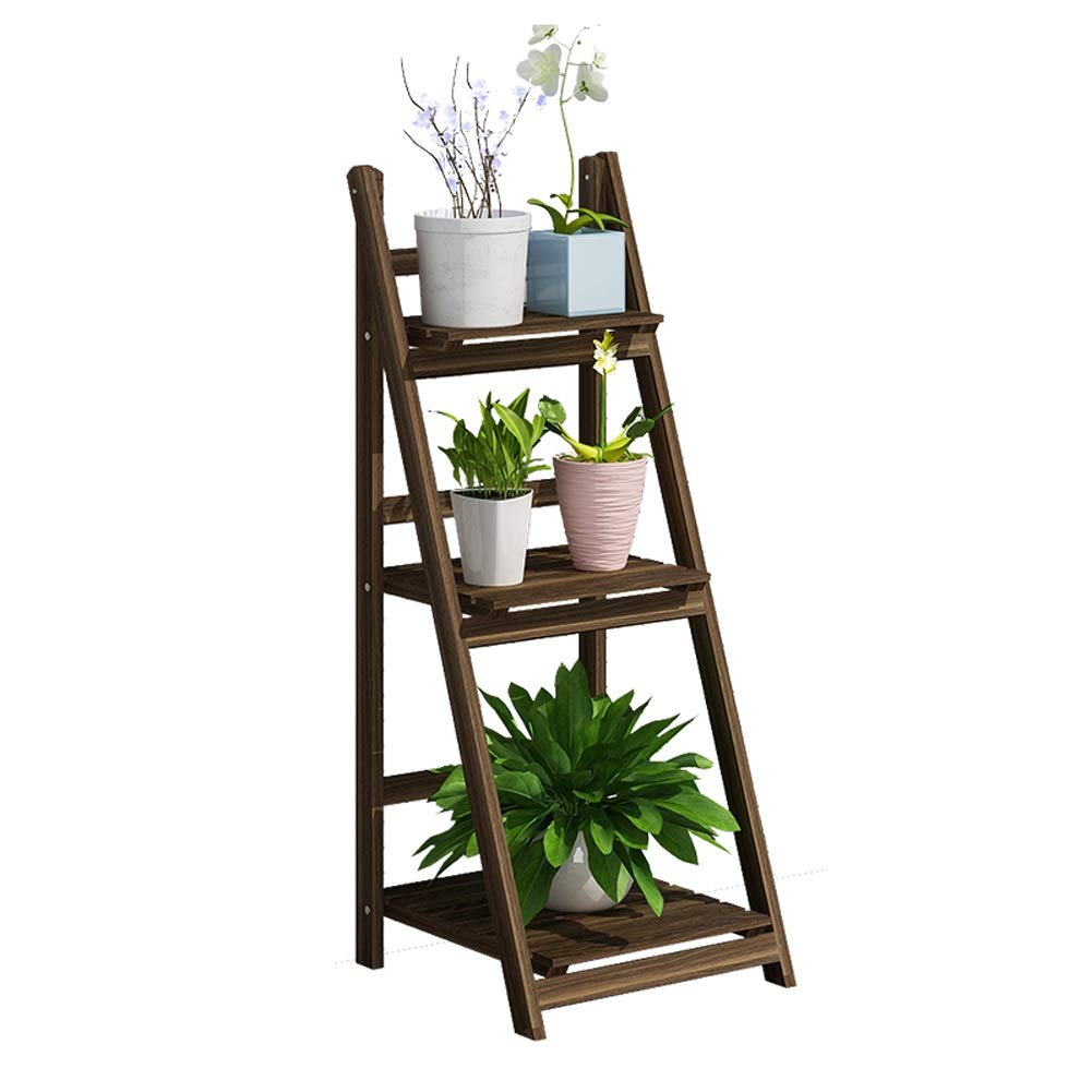 HBY Soporte De Flores De Madera De Plegable Escalera for Flores De ...