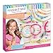 Make It Real – Junior Jeweler Starter Set. DIY Tween Girls Jewelry Making Kit. Arts and Crafts Kit Guides Kids to Design and Create Beautiful Bracelets with Beads & Gold Charms