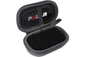 TUDIA EVA Case for Heart Rate Monitor with Chest Strap Compatible with Polar H10 [Case ONLY, Device NOT Included]