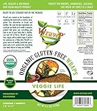 WrawP Foods Veggie Life Wraps, 3 ct