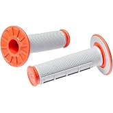 Renthal G156 Red/Gray Diamond/Waffle Soft/Firm Compound Motocross Grip