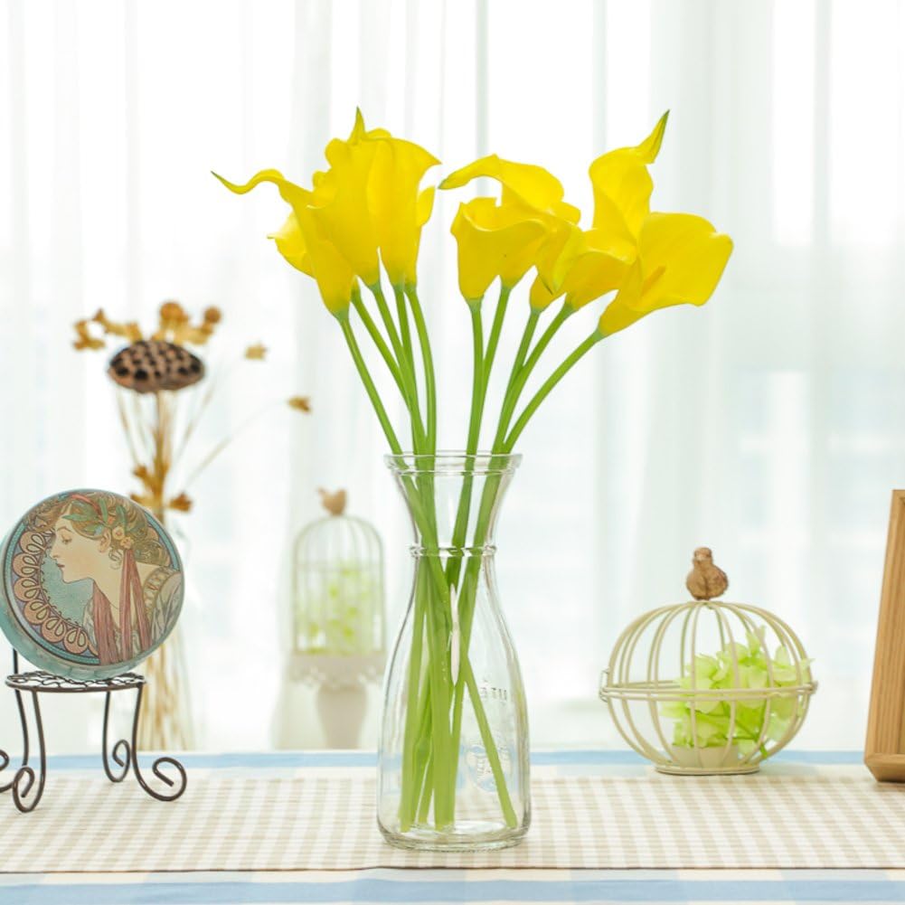 Calla lily,artificial flowers,fake flowers,silk flowers,bouquet,real touch flower-B