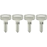 4PCS 4010321 Ignition Keys Blanks Replacement for Po-laris 4 Wheeler ATV Ranger RZR Snowmobile Fits Key Code 22 23 27 28 Series