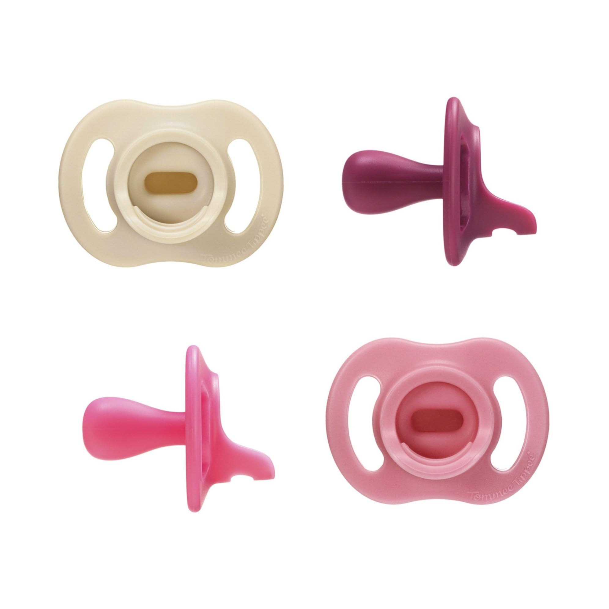 Photo 1 of Tommee Tippee Ultra-Light StayPut Pacifier, One-Piece Silicone Design, 6-18m, 4 Pack