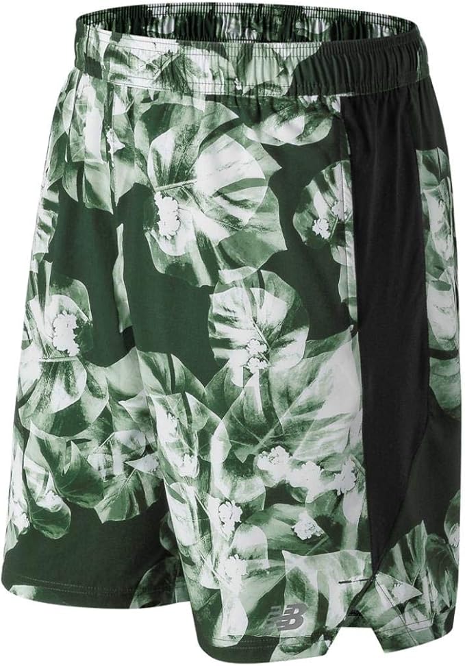 new balance green shorts