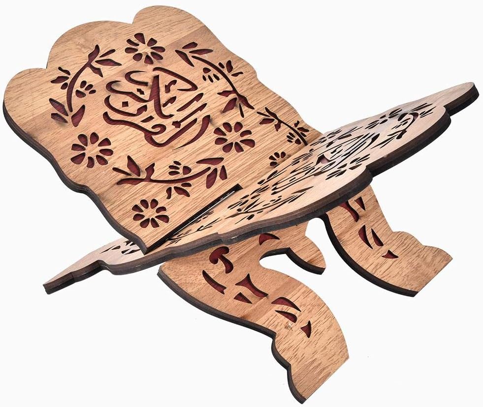 Prayer Book Holder Stand, Koran Quran Holy Book Holder Islam Book
