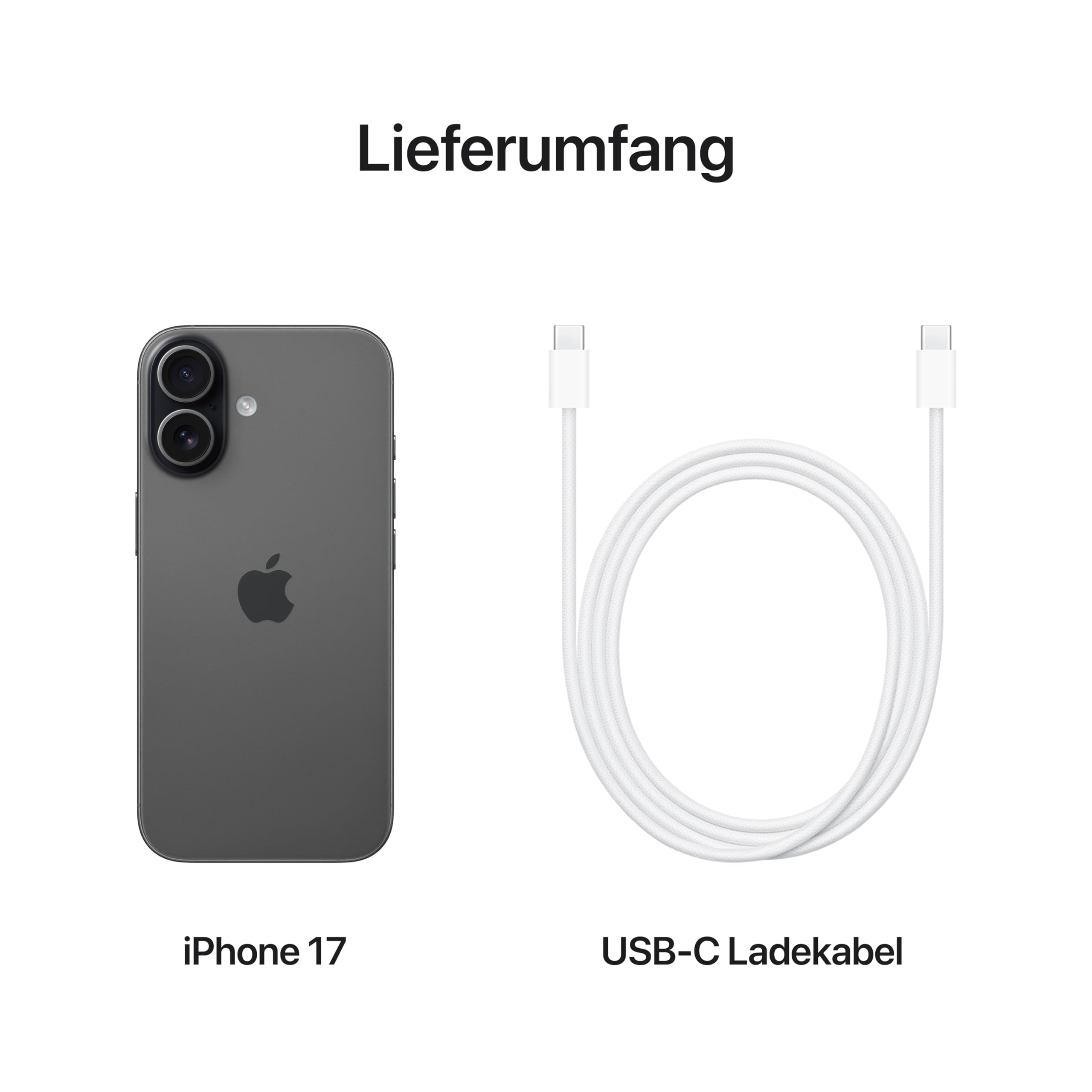 Apple iPhone 17 256 GB: 6,3" Display mit ProMotion, A19 Chip, Center Stage Frontkamera für Smarte Gruppenselfies, Verbesserte Kratzfestigkeit, Batterie für den ganzen Tag; Schwarz 7