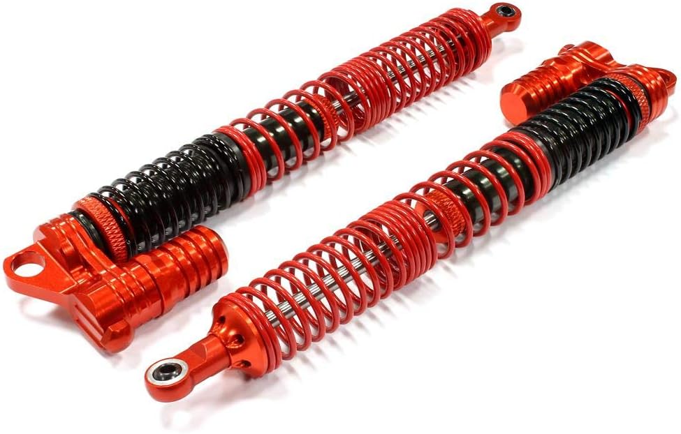 Integy RC Model Hopups C25382RED QSR Shock w/ Piggyback Reservoir (2