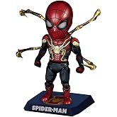 Beast Kingdom Spider-Man: No Way Home: Spider-Man Integrated Suit Egg Attack Action Figure, Multicolor