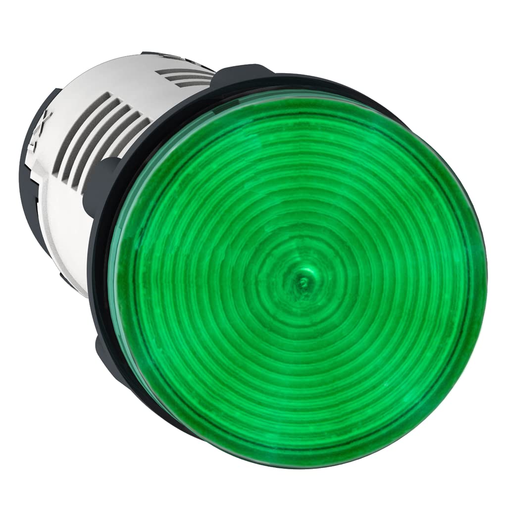 Schneider Electric XB7EV03MP Pilot Light, Alarm Indicators, 230V, Green