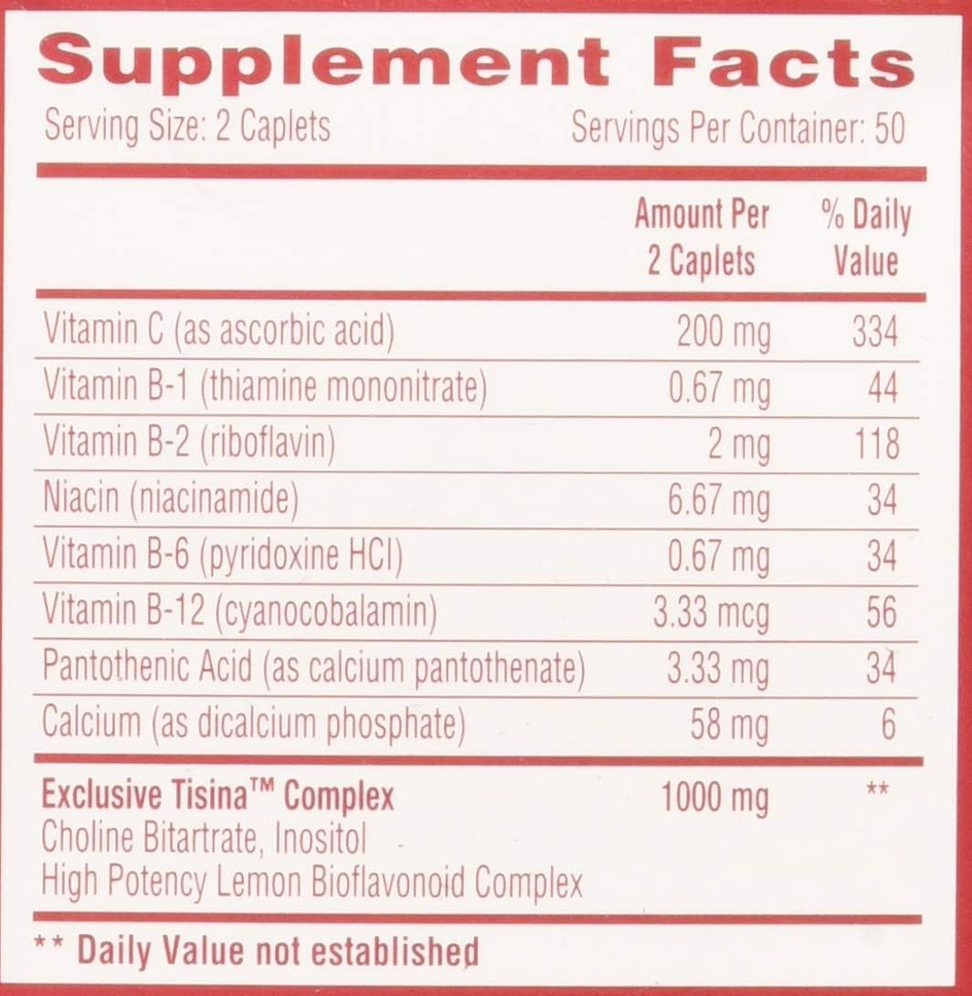 Lipo-Flavonoid Plus Unique Ear Health Caplets, 2 Count: Health & Personal Care