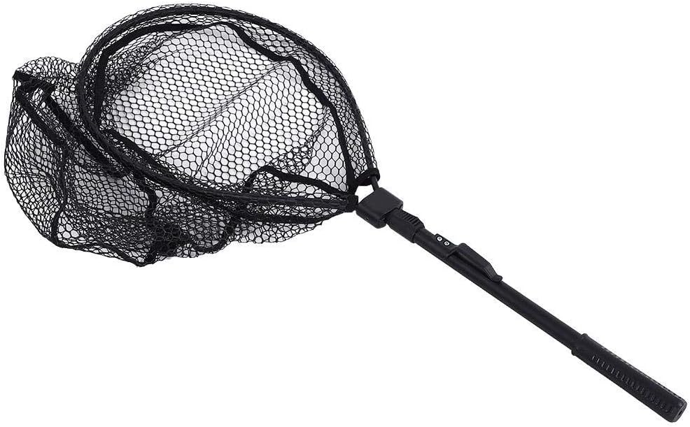 Fish Landing Net, Portable Aluminum Alloy Fast Folding Fish Net