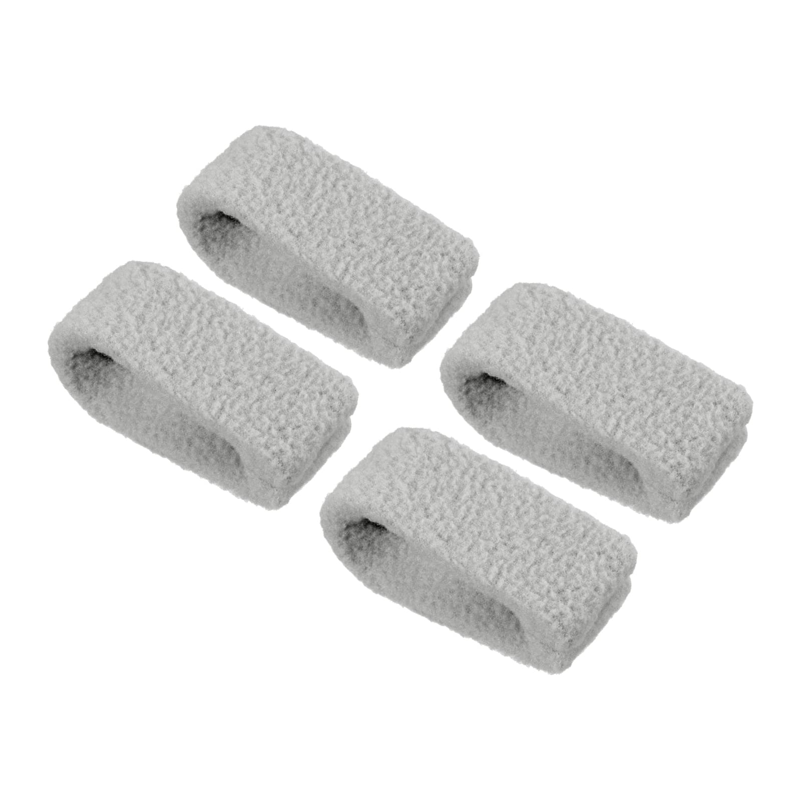 PATIKIL Quilt Cover Clips,4pcs No Pins Plastic,Plush Duvet Clips Keep Corner in Place Quilt Fixer for Clip Bed Sheet Fastener Clip,Grey