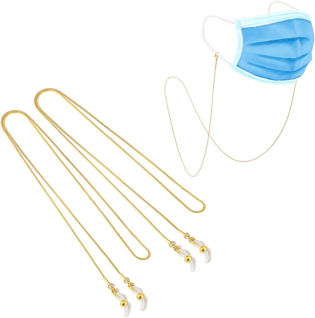 Women's Eyeglass Chains,Multifunction Mask Glasses Lanyard Mask Strap,Anti-lost Mask chain.