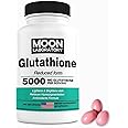 Premium Glutathione 5000 mg – Whitening Pills with Collagen, Vitamin C, E, Rosehips & ALA. Reduced glutathione for glowing skin, dark spot removal, anti-aging, immune & liver detox. 60 softgels.