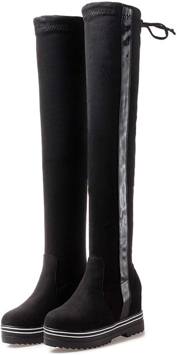 colorful over the knee boots