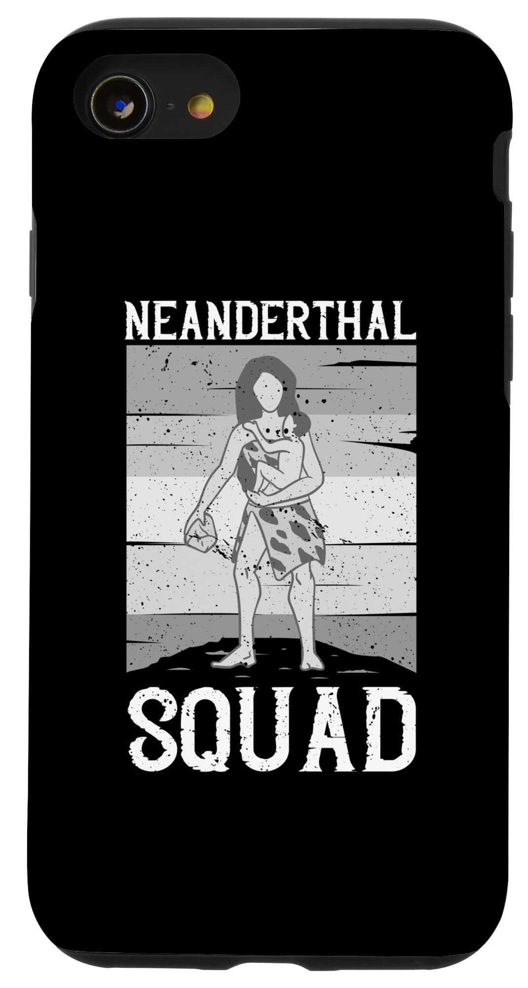 iPhone SE (2020) / 7 / 8 Neanderthal Man DNA Eurasian Primate Documentary Case