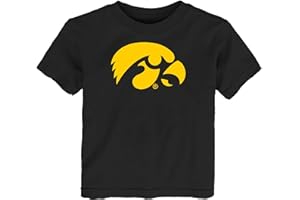 Future Tailgater Iowa Hawkeyes Officially Licensed Logo Baby/Toddler T-Shirt - Black
