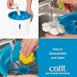 Catit Flower Water Fountain for Cats with LED Nightlight view 9