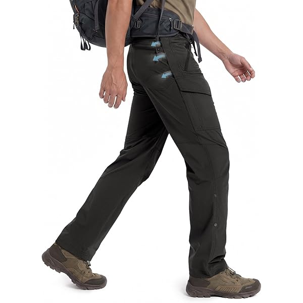 Amazon.com: Moosehill Hiking Pants Men Stretch: Breathable