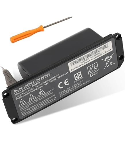 CRLYLC 7.4V 2600Ah 19.24Wh 061384 061385 061386 063287 Bluetooth Speaker Batterie pour Bose