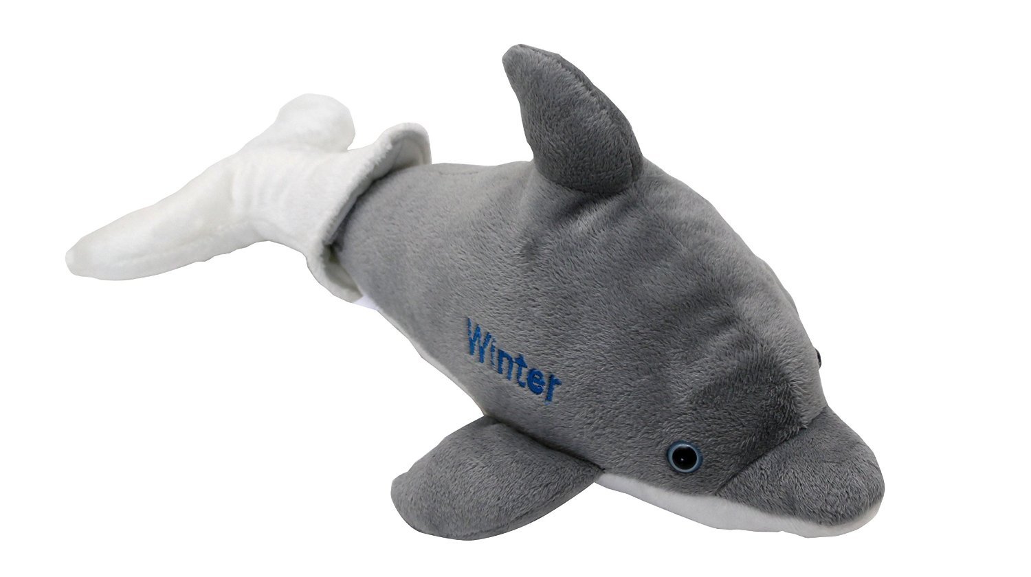 winter dolphin plush