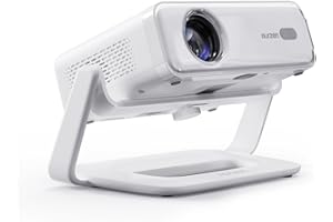 Aurzen Multi-Angle Projector Stand, 180° Rotatable Projector Mount, Compatible with EAZZE D1, D1G, D1 Pro, TMY, HAPPRUN, Yaber, Epson & Most Projectors (¼-Inch Screw)