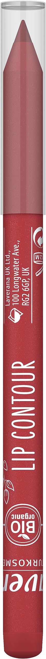 lavera Lip Contour - True Red 05 - velvety matte finish - creamy texture - Organic coconut oil & organic shea butter - VEGAN