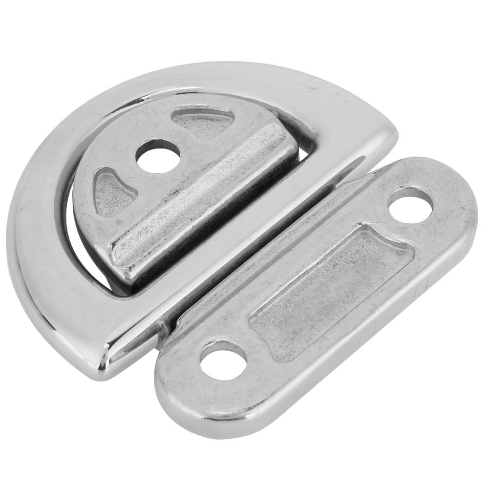 Boat D Tie Down Ring Stainless Steel Made Polished Eye Needs Marine D Tie Down Ring for Yacht Motor