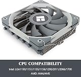 Thermalright AXP120-X67 Low Profile CPU Cooler 67mm 6 Pipes 120mm Fan AM4 AM5 view 3