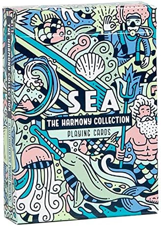 Tavoloverde Playing cards Harmony Collection - Sea