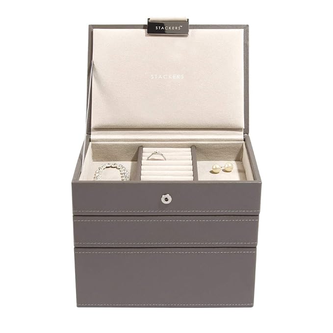 Stackers Mink Mini Jewellery Box Set of 3 Amazon.co.uk Kitchen & Home